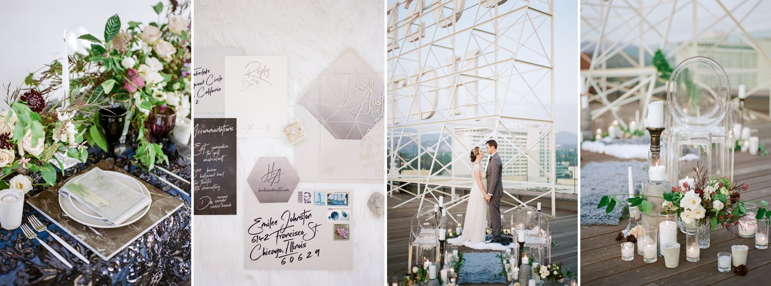 Hollywood Roosevelt Hotel wedding photos
