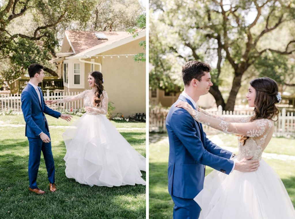 Santa Clarita estate wedding photos