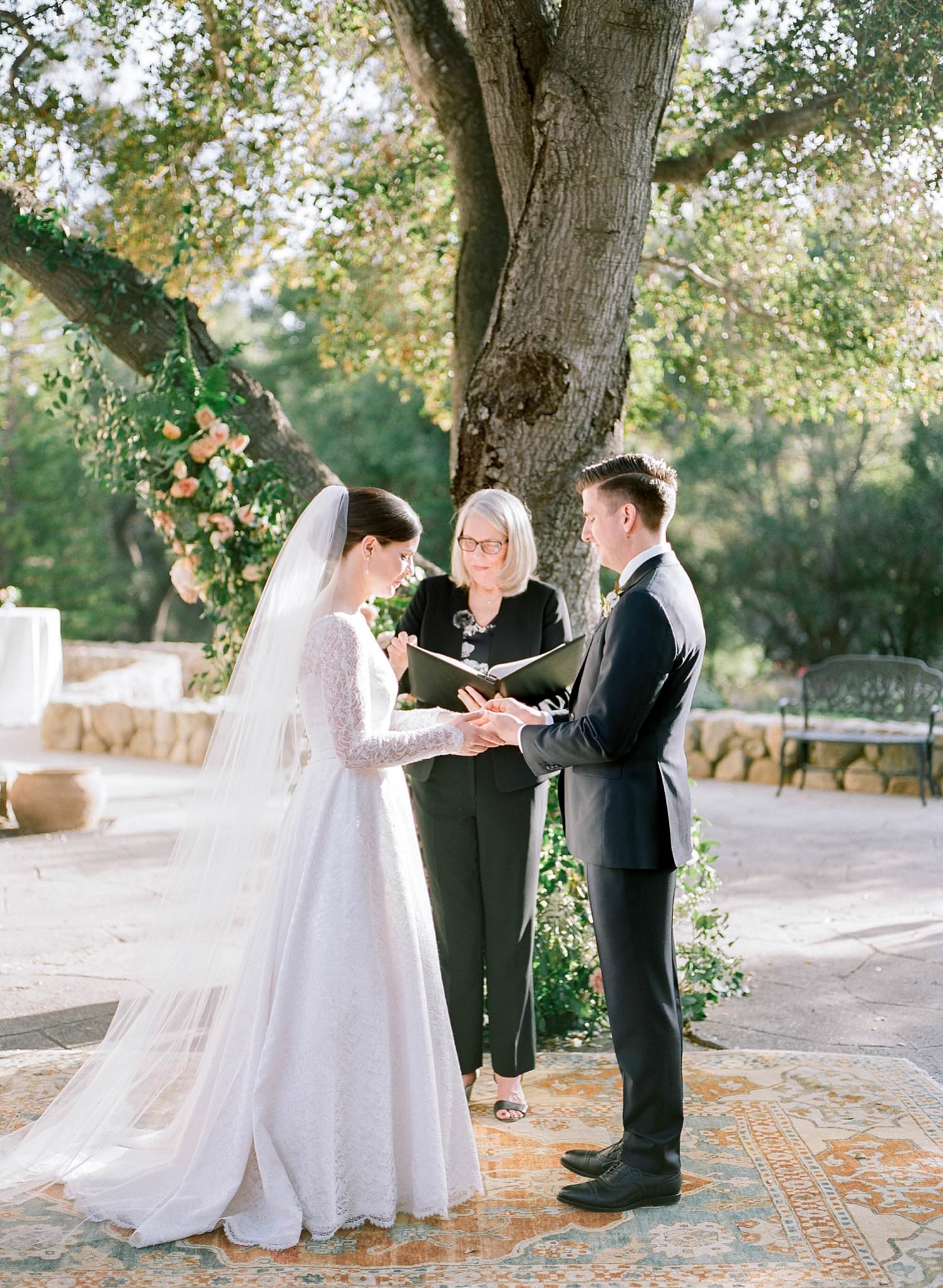 Santa Barbara Woman's Club wedding ceremony