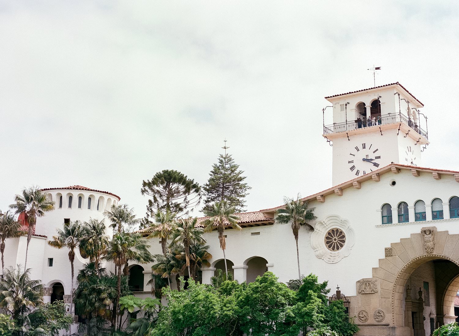 Santa Barbara Courthouse wedding